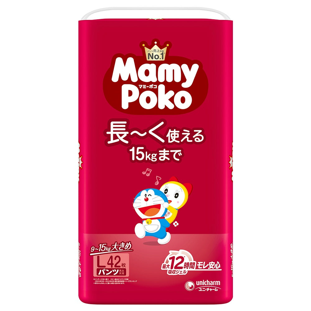 マミーポコパンツ Ｌ (42枚入×4点セット) ドラえもん